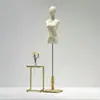 Mannequins de Meio Corpo Feminino para Lojas de Roupas, Suporte para Exibição de Vestidos de Noiva, Mannequins de Corpo Inteiro para Vitrines de Roupas Femininas
