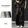 Pantalones de Trabajo Modernos Estilo Americano para Primavera y Verano, Corte Holgado, Talla Grande, Pierna Recta, Pantalones Deportivos Casuales para Hombre, Pantalones Largos Modernos de Pierna Ancha