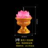 Lámpara de Velas de Cerámica Dorada Babao Bajixiang Flor de Loto Flor de Loto Estilo Yuanbao Velas para el Hogar Asiento Alto Fábrica Envío Gratis