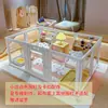Valla para Mascotas Panel Transparente Acrílico Valla para Perros Empalme DIY Gratuito Extensión Pieza Única Hebilla de Combinación
