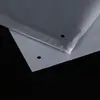 Bolsa de Embalaje para Ropa Transparente Mate Bolsa con Cierre Hermético para Ropa Bolsa de Plástico PE Lista para Imprimir Logo Embalaje