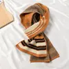 Cachecol Feminino Inverno Fivela de Couro Cavalo Estilo Coreano Estilo Japonês Versátil Estilo Menina Suave Fresco Estudante Quente Tricô Lã Pescoço Moda