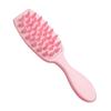 Transfronterizo Nuevo Mango Largo Silicona Champú para Cabello Baño Masaje Champú para Cabello Antipruriginoso Peine Hogar Peine para Cabello Húmedo y Seco
