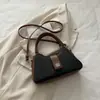 Bolsa feminina de alta qualidade 2026 Outono Novo Bolsa de Ombro para o Dia a Dia Moda Simples Design Nicho Bolsa de Ombro Único Transversal