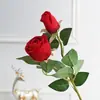 Flores Artificiais, Flores Artificiais, Nova Decoração Vermelha para Casamento, Flores para Decorar Caminho, Adereços para Sessão de Fotos ao Ar Livre, Flores de Seda Macia