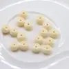 Cuentas sueltas de cera de abeja de imitación cuentas de ábaco al por mayor 5*8 cuentas de cera de abeja ámbar oro imitación accesorios de joyería diy lote accesorios para el cabello