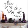 Etiqueta de Halloween decoraciones colgante letra Castillo bruja Araña banderín colgante estilo bandera suministro de fábrica descuento