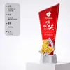 2027 Troféu de Cristal Impresso em 3D Criativo Empresa Competição de Funcionários Notáveis Campeão Equipe Honra Troféu de Competição
