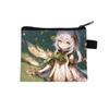 Porta-moedas Série Genshin Impact Mini Portátil Infantil Porta-Cartão Chave Bolsa de Armazenamento para Estudantes Zíper Carteira Pequena Atacado