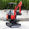 Fabricante directo HT10B excavadora pequeña de orugas, excavadora multifuncional para construcción municipal y desarrollo de huertos