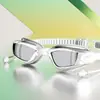 Ventas Directas de Fábrica Gafas de Natación Impermeables y Antivaho para Adultos Equipo de Natación de Silicona Gafas de Natación Galvanizadas Transfronterizas Venta al por Mayor