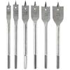 Yunbei Broca Plana Triangular para Carpintería Mango Hexagonal Abridor de Agujeros para Carpintería Cerradura para Puerta de Cajón Broca para Carpintería Broca