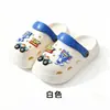 Tamancos de EVA para homens e mulheres, chinelos antiderrapantes para banheiro, sandálias de casal com tema Toy Story, sola macia e transparentes
