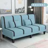 Sofá cama plegable de doble uso para dos o tres personas, multifuncional, sencillo, adecuado para apartamentos de alquiler, dormitorios y salas de estar, sofá de tela
