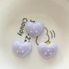 Accesorios acrílicos al por mayor Accesorios DIY Materiales hechos a mano Funda para teléfono móvil Gel de crema Accesorios para el cabello Zapatos Suela de flor Corazón de melocotón pequeño