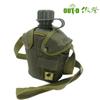 Hervidor deportivo de camuflaje para exteriores, hervidor de camping, hervidor de cintura, portátil, montado en la espalda, 1 litro, para desarrollo estudiantil, ayuda de emergencia