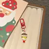 2025 Nueva Linda Caricatura Niña de Navidad Colgante para Mochila Escolar Nuevo Dibujo Animado Papá Noel Llavero para Bolsa