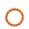 Pulsera Roja Cereza Nan Hong de la Colección Natural Liangshan para Mujer, Material de Sichuan, Pulsera de Ágata de Mena Cruda, Regalo de Cumpleaños para Mejor Amiga