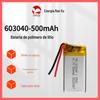 Pure cobalt 602040 polímero de lítio fone de ouvido fone de ouvido Bluetooth áudio soft pacote de bateria de fábrica tomada
