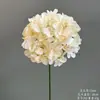 Arranjo de Chão com Flores Artificiais Cor de Champanhe, Rosa de Casamento, Hortênsia, Material de Flores para Corredor de Teto, Arranjo de Decoração para Auditório