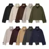 Venta al por mayor transfronteriza 2026 abrigo de lana casual de moda estilo europeo y americano con cuello alto de pie de un solo botón manga larga para mujer A46330