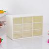 Nueva mesa caja de almacenamiento seis Caja de almacenamiento de joyas de palacio Cajón dormitorio de estudiante Compartimento sala de estar Caja de almacenamiento pequeña