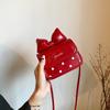 Bolso Mini Ins Combinable para Mujer 2024 Nuevo de Moda Cuadrado Pequeño Bolso Cruzado de Nicho de Lujo con Lazo