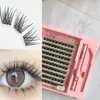 Set de Pestañas Postizas Transfronterizo Gran Capacidad Fd02 Pestañas Postizas Aspecto Natural e Inocente para Ojos Grandes, Gruesas y Voluminosas Individuales