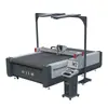 Máquina de Corte de Almohadilla de Caucho de Silicona Máquina de Corte con Cuchillo Vibratorio de Algodón de Fibra de Vidrio Máquina de Corte con Cuchillo Vibratorio para Puertas Enrollables Rápidas