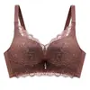 Lencería Sexy de Encaje para Mujer, Sin Cables, Sin Costuras, Transpirable, Sujetador Cómodo, Tipo de Ajuste para Pecho Pequeño, Ropa Interior Cómoda para Mujer