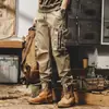 Pantalones de Trabajo Estilo Americano para Hombre Rectos Invierno 2022 Nuevo Funcional Urbano Outdoor Viaje Montaña Táctico Casual