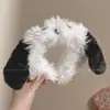 Diadema de Peluche Especial para Lavado Facial Coreano Diadema Exquisita de Alta Gama para Chicas Pinza para el Cabello Esponjosa Pinza para el Cabello Goma para el Cabello Tocado