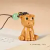 Sándalo Palo de Rosa Éxito Inmediato Colgante para Teléfono Móvil Caballo del Zodiaco Joyería Llavero Colgante Unidad Flash USB para Coche Colgante