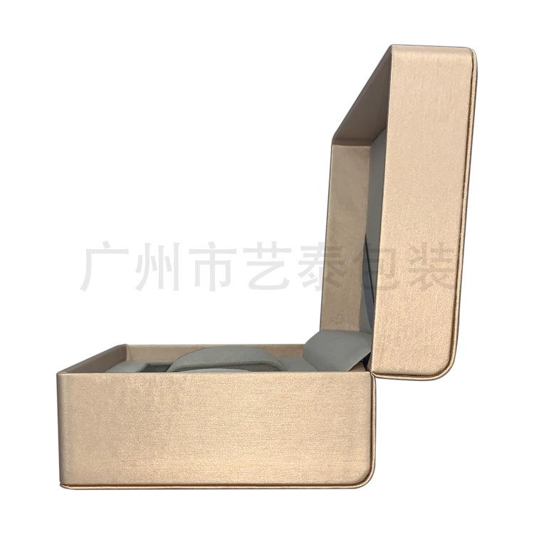 YTP-08金色皮首饰盒侧面打开图（750）