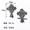 Hebilla de Pin Estilo Punk con Remaches Decoración para Bolso de Lona Hebilla Metálica para Zapatos de Cuero de Hombre y Mujer, Hebilla Metálica Decorativa para Zapatos