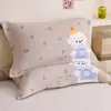 Par de Fundas de Almohada de Gasa de Algodón Puro 2026 100% Algodón Funda de Almohada Anti-Aceite Protector Antideslizante a Prueba de Suciedad