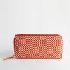 Cartera de mano con cremallera de tablero de ajedrez Glitt transfronteriza, cartera, tarjetero, bolsa para niños, fabricantes al por mayor Dengxing