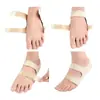 Novo arco do pé dois em um velcro capa de salto plano suporte para pés almofada plantar capa de pé macia com absorção de choque