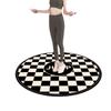 Esterilla de diatomeas redonda para saltar, con absorción de impactos, para fitness, con aislamiento acústico, antideslizante para yoga