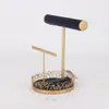 Estante de Joyería Personalizado de Doble Capa, Estante de Exhibición de Palos para Collares, Pulseras, Pendientes, Pulseras de Gama Alta, Decoraciones para Tienda de Almacenamiento de Joyería