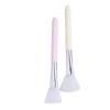 Cepillo de silicona para mascarillas, varilla de plástico de colores, para salón de belleza, spa, mascarilla de barro facial, aplicación de brocha de belleza, limpieza facial.