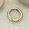 Joia Cruzada Europeia e Americana Estilo Ins Exagerado Metal Pesado Brilhante Design de Pulseira Gota Abraço Pulseira Aberta