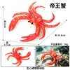Simulación Cognitiva Vida Marina Submarina Animal Juguete Modelo Langosta Grande Salvaje Cangrejo Ermitaño Cangrejo Cáscara Camarón
