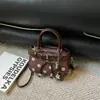 Bolso de Hombro de Gamuza con Lunares para Mujer, Nuevo Bolso de Mano de Gama Alta de Nicho para el Otoño 2026, Bolso Simple de Axila