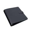 Carpeta Inserto Folleto de Información de Cuero Carpeta de Regalo de Capacitación Carpeta de Partituras Musicales de Hojas Sueltas con Forma de O Carpeta de Cuero Pu Personalización
