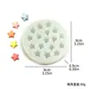 Molde de Silicona con Forma de Estrella de Cinco Puntas, Corazón, Semicírculo, Nube para Pastel, Fondant, Dulces, Resina DIY y Decoración de Yeso