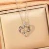 [Acero de Titanio] Cadena para Clavícula Versátil de Venta Caliente Transfronteriza para Mujeres, Joyería de Accesorios de Moda de Lujo Ligero de Nicho