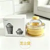 [Licencia Oficial] Vaso Plegable de Hockey sobre Hielo Creativo Molde de Bola de Hielo de Silicona de Grado Alimenticio Vaso con Popote Vaso de Mano para el Verano