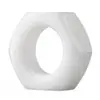 Tuerca Hexagonal de Nylon Din934 Tapa de Tornillo Aislante de Plástico Blanco M2M2.5M3M4M5M10M16M18M20