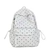 Mochila de Lunares, Gran Capacidad, Bonita Bolsa Escolar para Estudiantes de Secundaria Femeninas, Chicas de Campus, Estudiantes Universitarias, Mochila Ligera para Clase